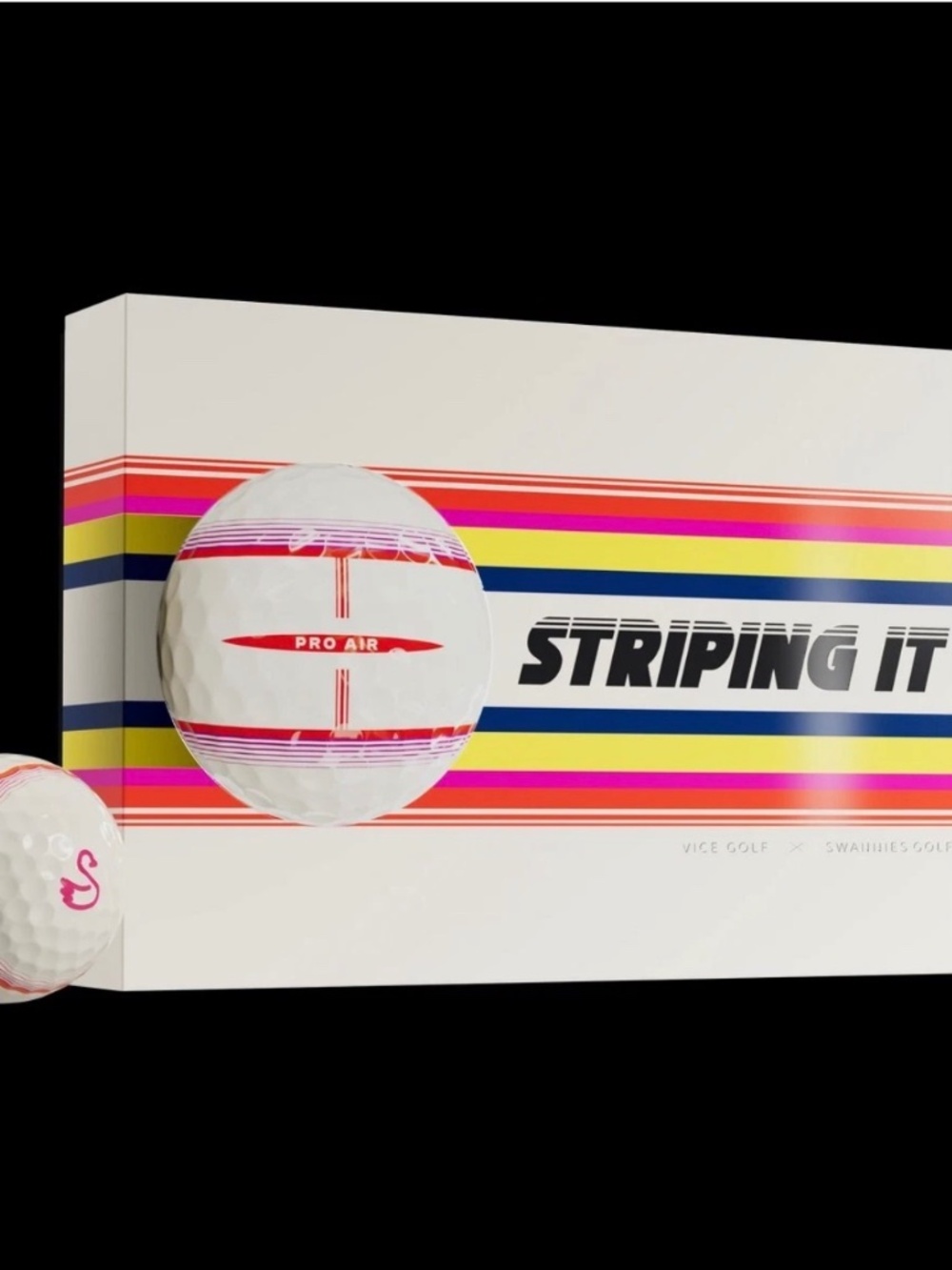 Vice Golf and Swannies designed a Pro Air Tracer perfect for Striping It- 1 doze